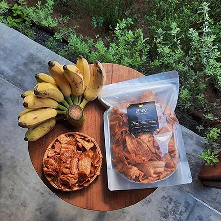Chuối sấy không đường Gia Lai - BenKy